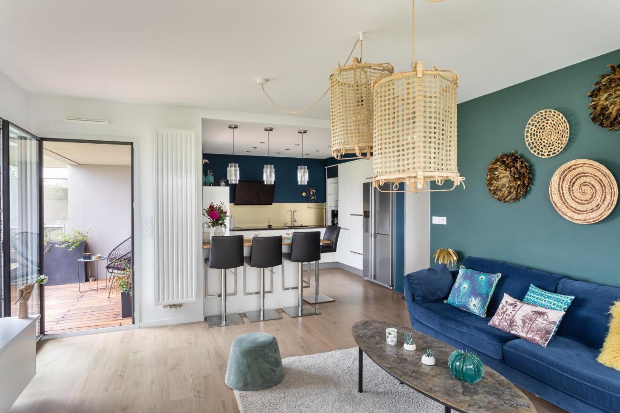 Le Canal - Appt Avec Balcon - Vue Degagee En Bord De Vilaine Rennes Dış mekan fotoğraf